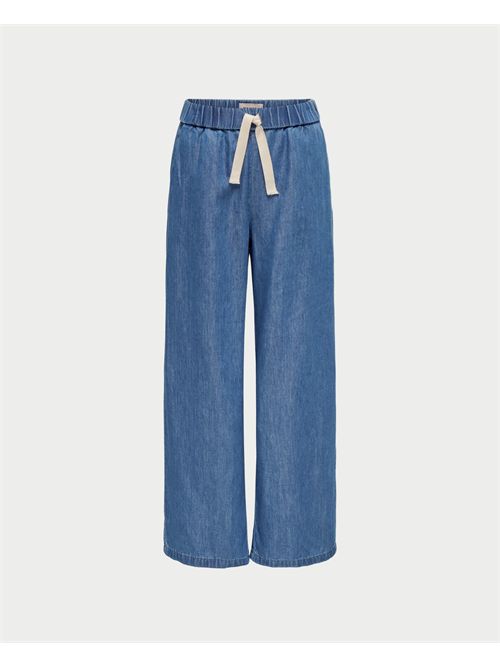 Only Kids Wide Fit Jeans with Elasticated Waist ONLY | 15319644MEDIUM BLUE DENIM